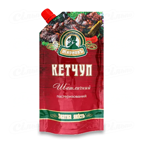 Кетчуп «Жирновъ» «Шашличний» для приготування шашликів, 300г