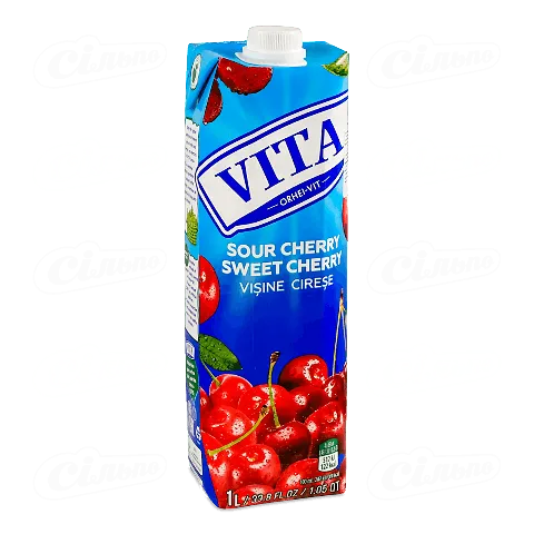 Нектар Vita вишневий кисло-солодкий, 1л