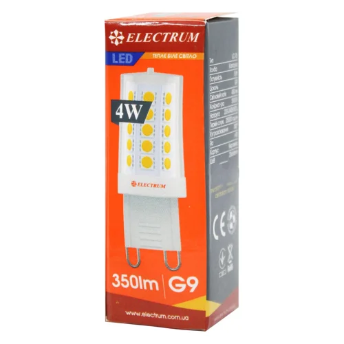 Лампа Electrum світлодіодна капсула LC-15 4W G9 3000K