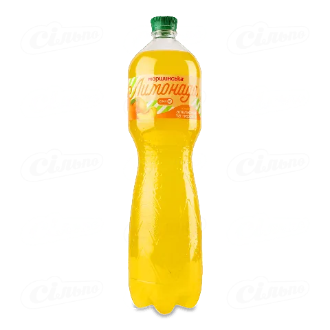 Напій газований «Моршинська» Лимонада апельсин-персик 1,5л