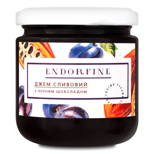 Джем Сливовий З Чорним Шоколадом, С/Б 234 Г
