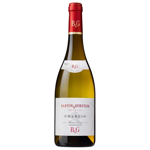 Вино Barton&Guestier Chablis Chardonnay біле сухе 12% 0,75л