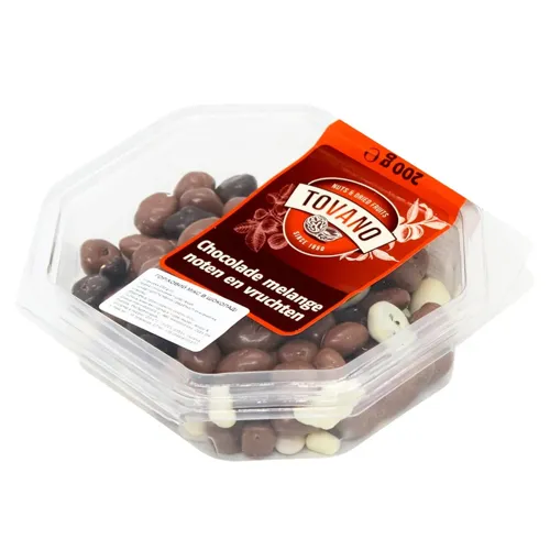 Горіхи Tovano Мікс в шоколаді 200г