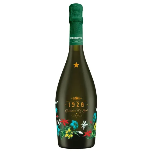 Вино ігристе Cavicchioli Pignoletto Brut Spumante біле брют 11% 0,75л