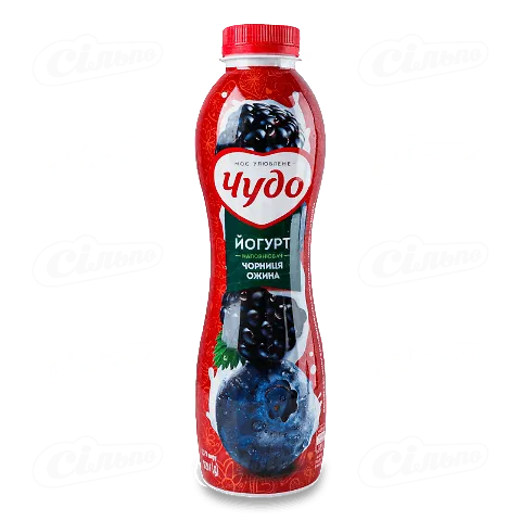 Йогурт Чудо Чорниця-ожина 2,5% 520г