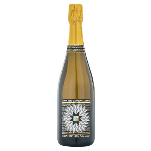 Вино ігристе Franciacorta Alla Moda біле брют 12,5% 0,75л