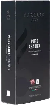 Кофе в капсулах Carraro Puro Arabica Nespresso 5.2г х 10 шт