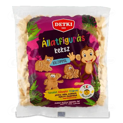 Печиво Detki «Звірятка» з кальцієм, 160г