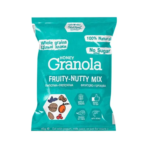 Гранола Фруктово-горіхова Oats&Honey м/у 40г