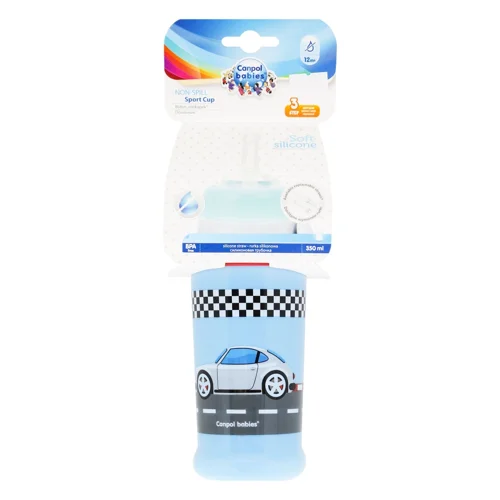 Пляшечка-непроливайка Canpol Babies Racing 350мл