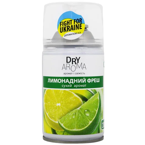 Балон змінний аерозольний Domo Dry Aroma Лимонадний фреш 250мл