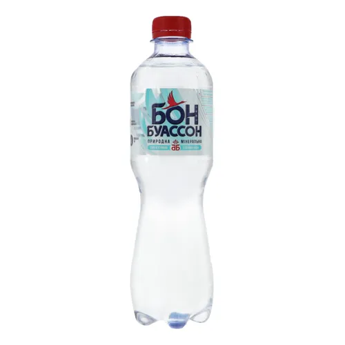 Вода мінеральна слабогазована Бон Буассон п/пл 0.5л