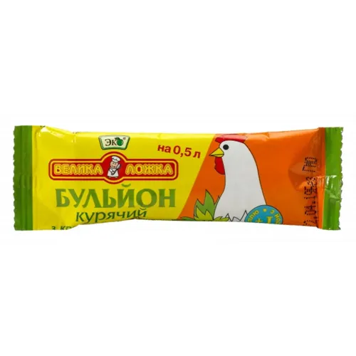 Бульйон Велика Ложка курячий з кропом і петрушкою, 10г