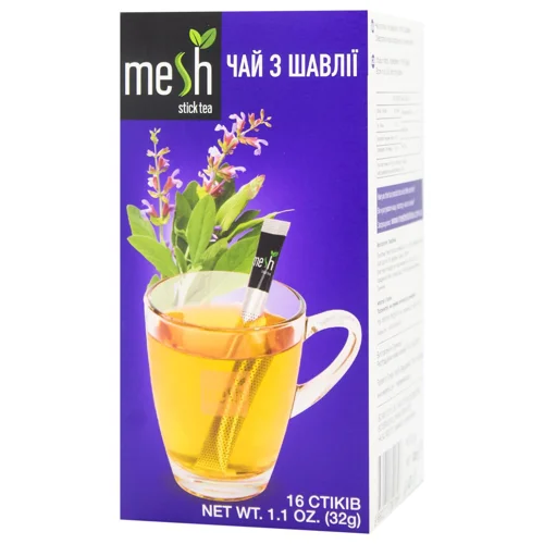 Чай трав'яний Mesh з шавлії 2г*16шт