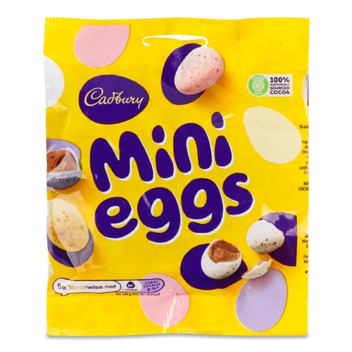 Шоколадні Яйця Cadbury Міні, в/ґ, 100г