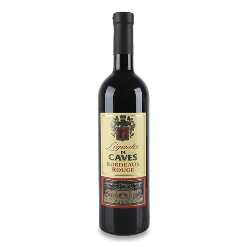 Вино Червоне Сухе Bordeaux Legendes De Caves 0.75л 13.5% Пл