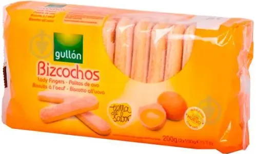 Печиво Gullon Bizcochos Дамські пальчики 200г