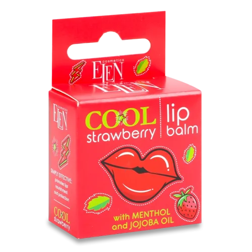 Бальзам для губ Elen Cosmetics Cool Strawberry