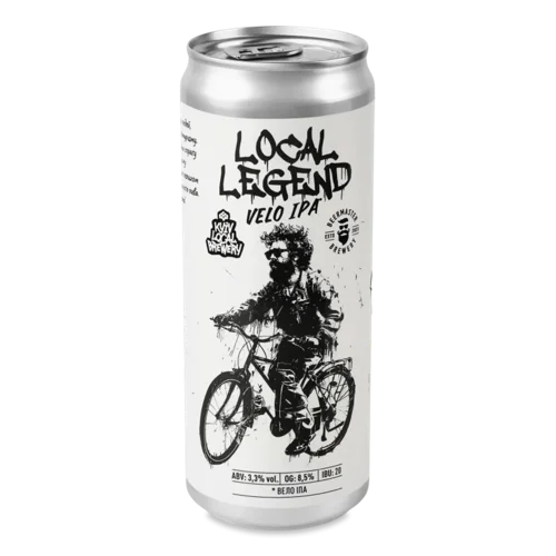 Пиво Beermaster Brewery Local Legend VeIo світле нефільтроване з/б