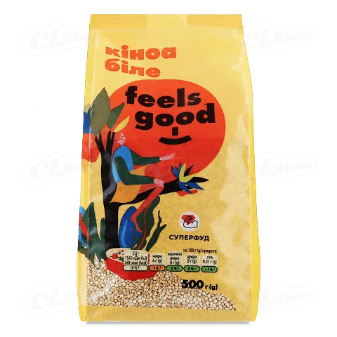 Кіноа Feels good червона, 500г