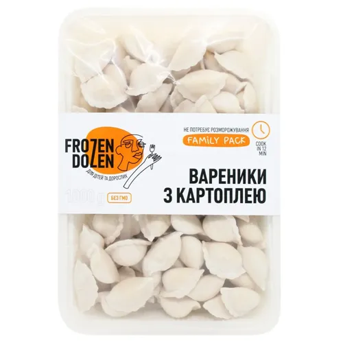 Вареники Frozen Dozen Family Pack з картоплею 1кг