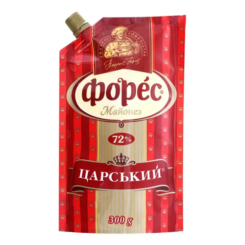 Майонез 72% Царський Форес д/п 300г