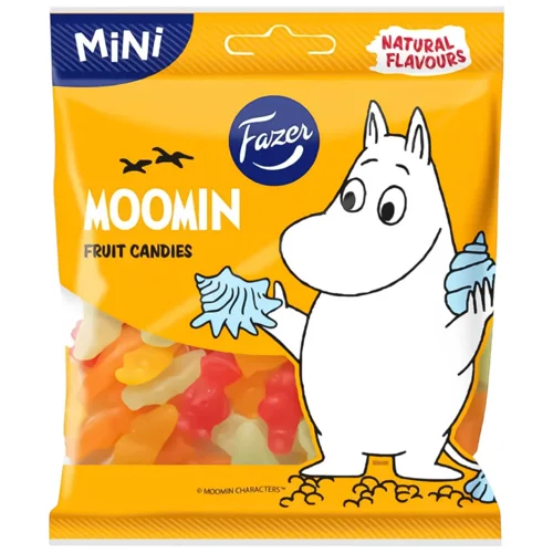 ЦУКЕРКИ ЖУВ ФРУКТОВІ MOOMIN 80Г