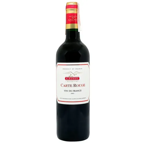 Вино Calvet Carte Rouge червоне сухе 11,5% 0,75л