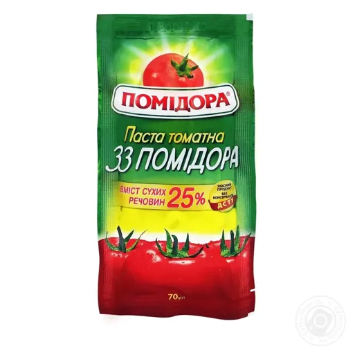 Паста томатна Помідора 25% 70г