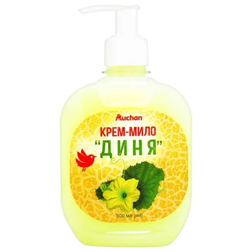 Крем-мило рідке Auchan Диня 300мл