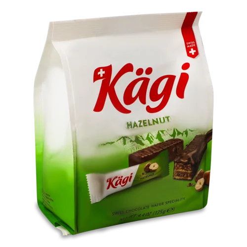 Вафлі Kagi Вищого Ґатунку З Фундуком, міні, 100г