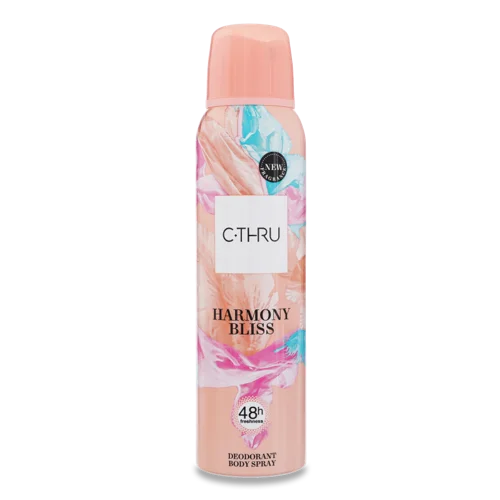 Дезодорант-спрей парфумований Harmony Bliss C-thru, 150 мл
