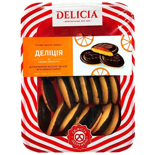 Печиво Delicia асорті 300г
