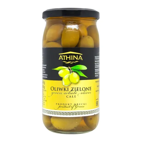 Оливки Athina з кісточкою 360мл