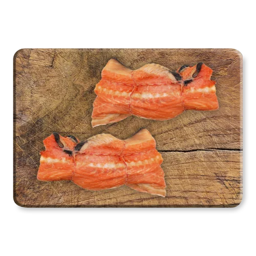 Хребет Лосося Варено-Копчене, Вищого Ґатунку, 1кг