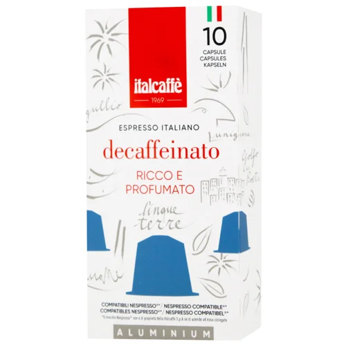 Кава в капсулах Italcaffe Decaffeinato 50г