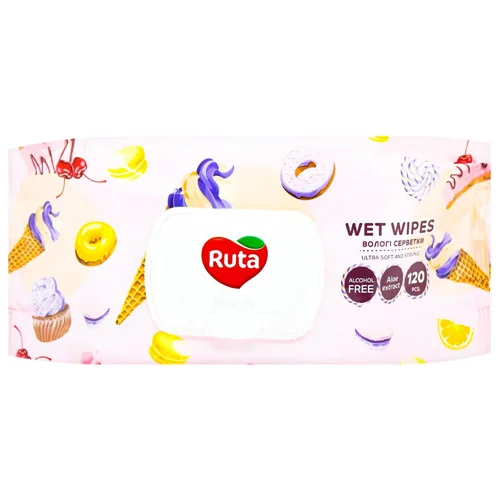 Серветки вологі Ruta Selecta 120шт