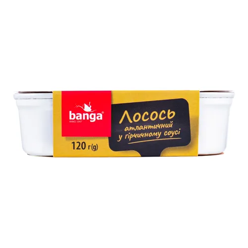 Лосось атлантичний у гірчичному соусі Banga 120г