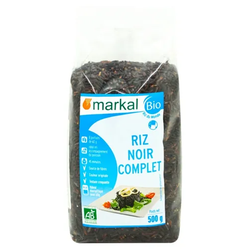 Рис Markal довгозернистий чорний тайський 500г