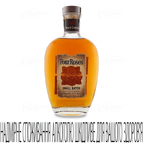 Віскі Four Roses Small Batch Bourbon Whiskey, 0,7л