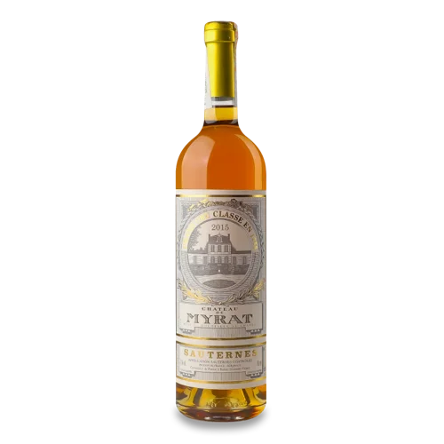 Вино Біле Солодке 0.75л 13% Sauternes Château de Myrat пл