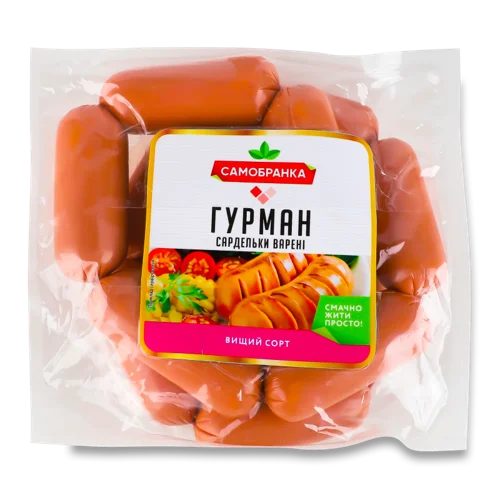Сардельки Варені Гурман Самобранка, кг