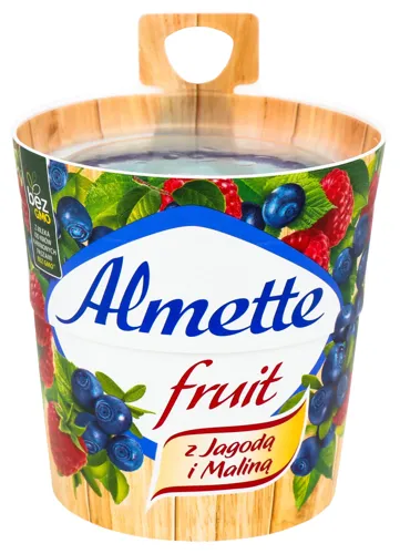 Сир Hochland Almatte Чорниця-малина ст 48% 150г