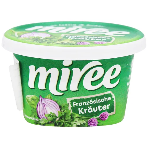 Крем-сир Miree з травами взбитий 67% 150г