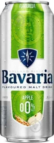 Пиво Bavaria Liquid Apple світле безалкогольне 0,5л