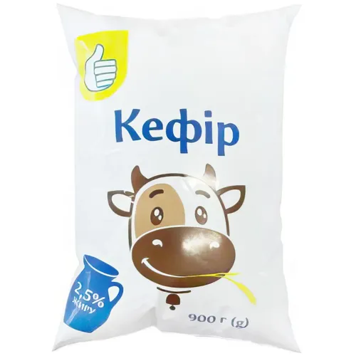 Кефір Pouce 2.5% 900г