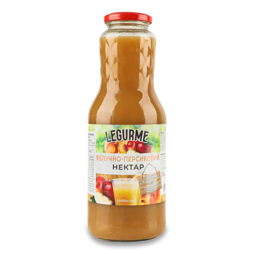 Нектар Яблучно-Персиковий, Вищого Ґатунку, П/Пл, 1л