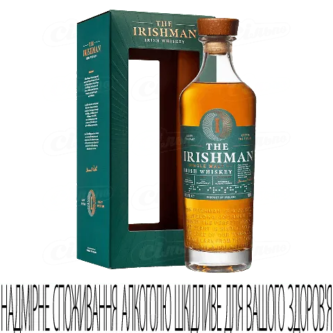 Віскі The Irishman Single Malt п/у, 0,7л