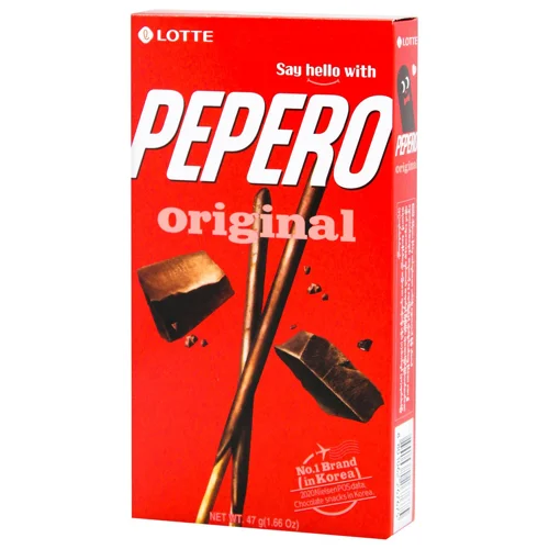 Соломка Lotte Pepero Original в шоколаді 47г