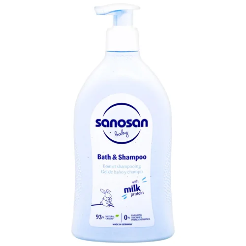 Шампунь-гель Sanosan Baby для купання 2в1 500мл